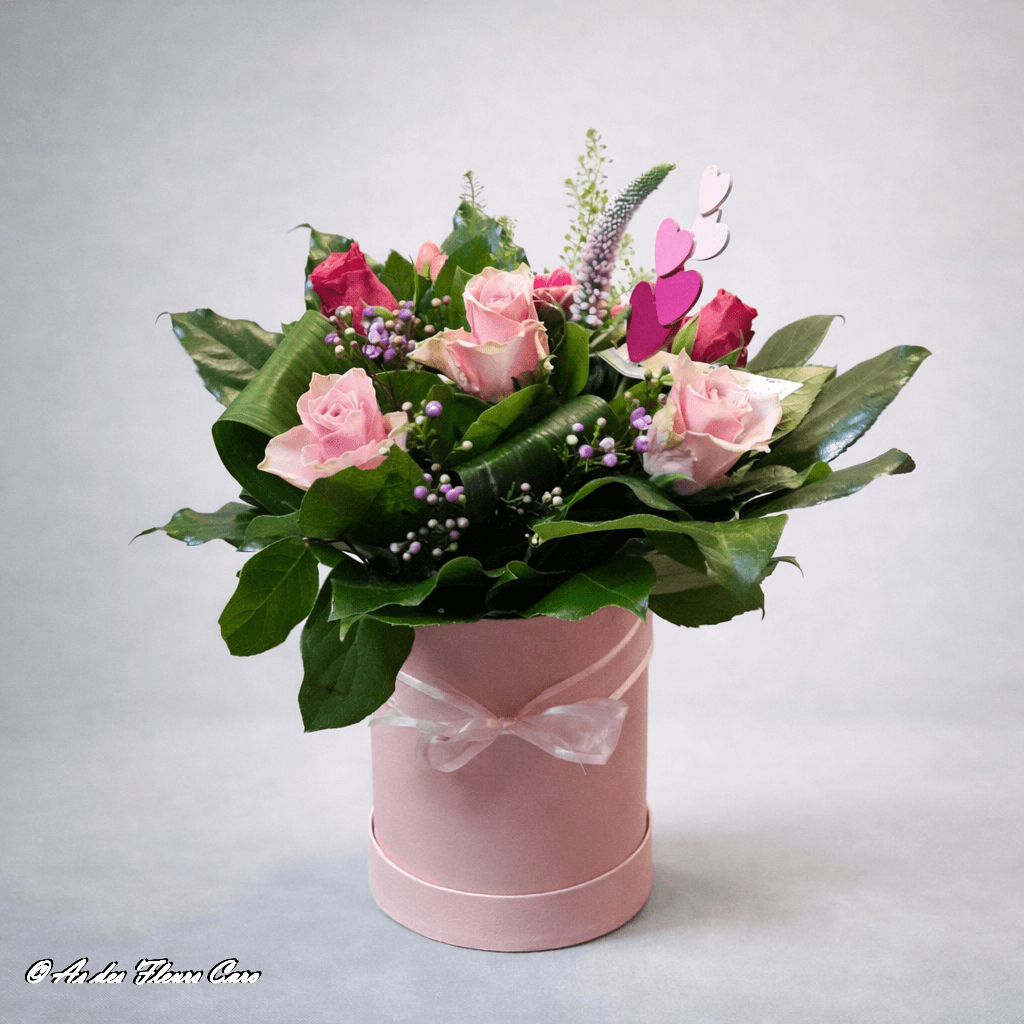 Bulle Écrin Fleuri Rose