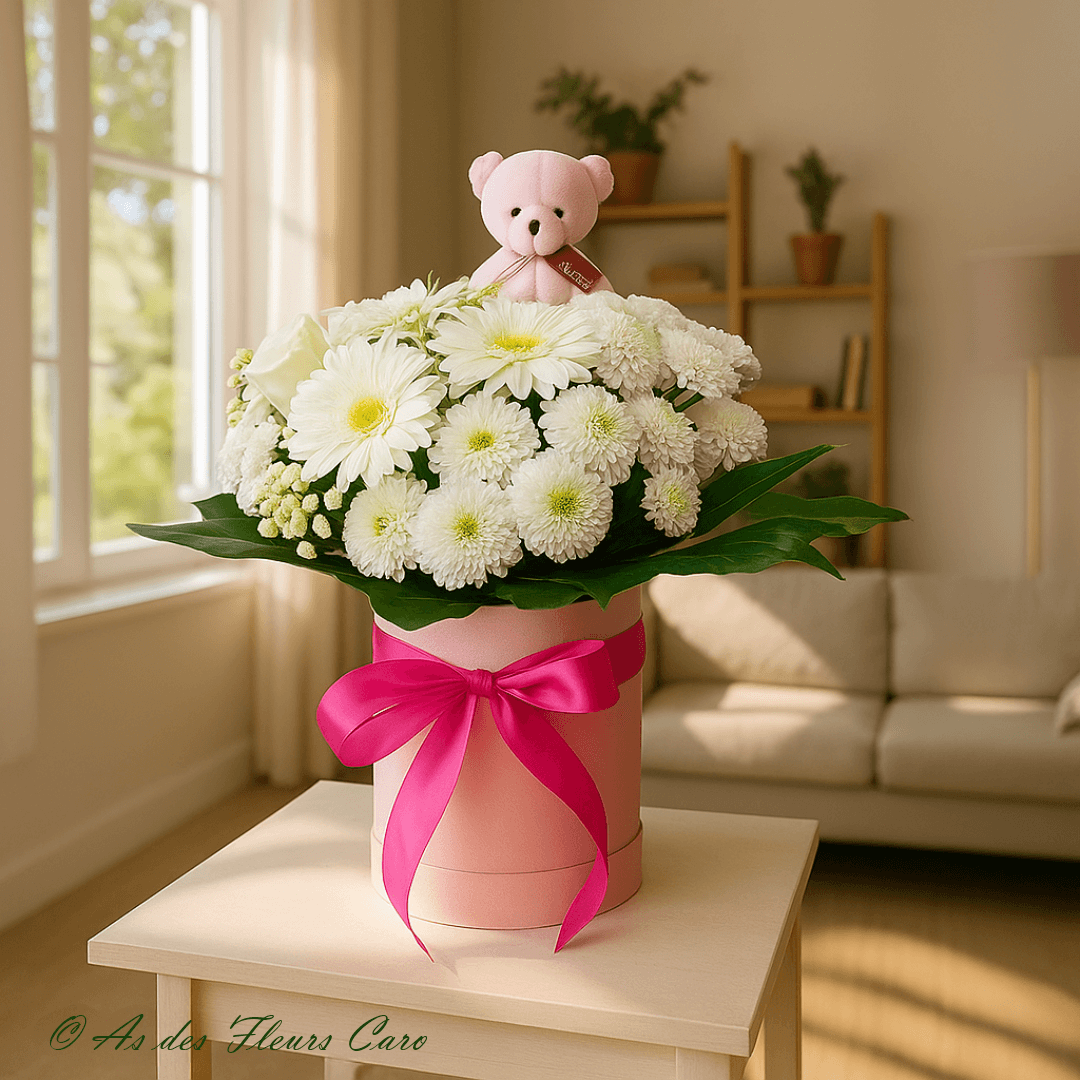 Bouquet Écrin Fleuri