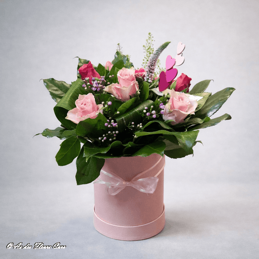 Bulle Écrin Fleuri Rose