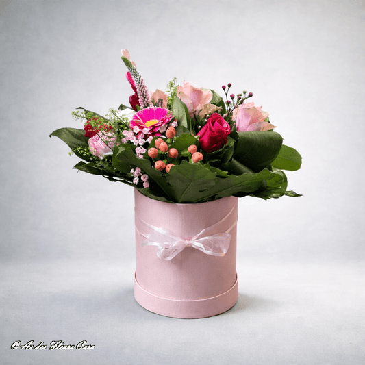 Bulle Écrin Fleuri Rose