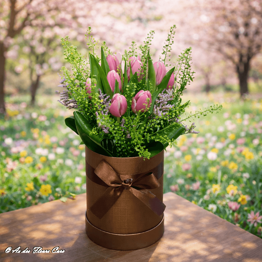 Bulle Écrin Fleuri Pâques