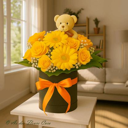 Bouquet Écrin Fleuri
