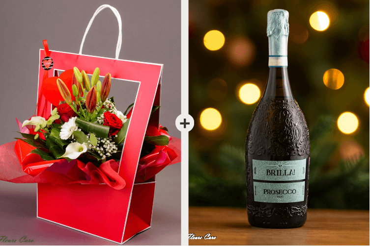 Coffret Plaisir - Bulle Élégance Prosecco/Vin Italien