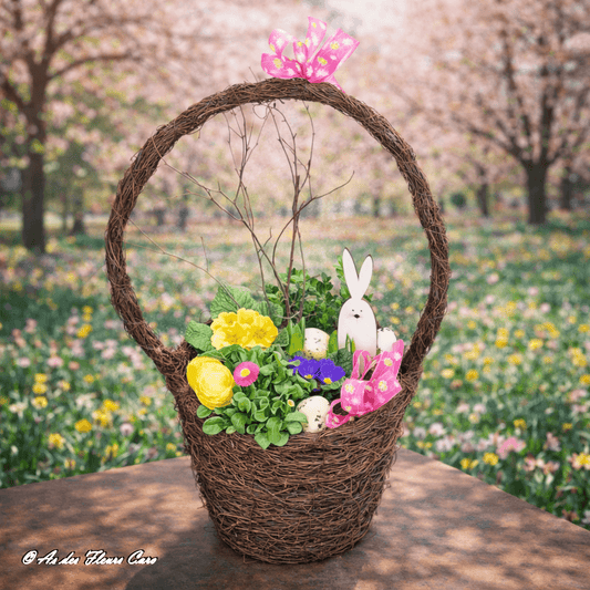 Panier Florale Pâques