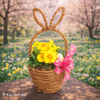 Panier Florale Pâques