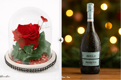Coffret Plaisir - Rose Éternelle Prosecco/Vin Italien