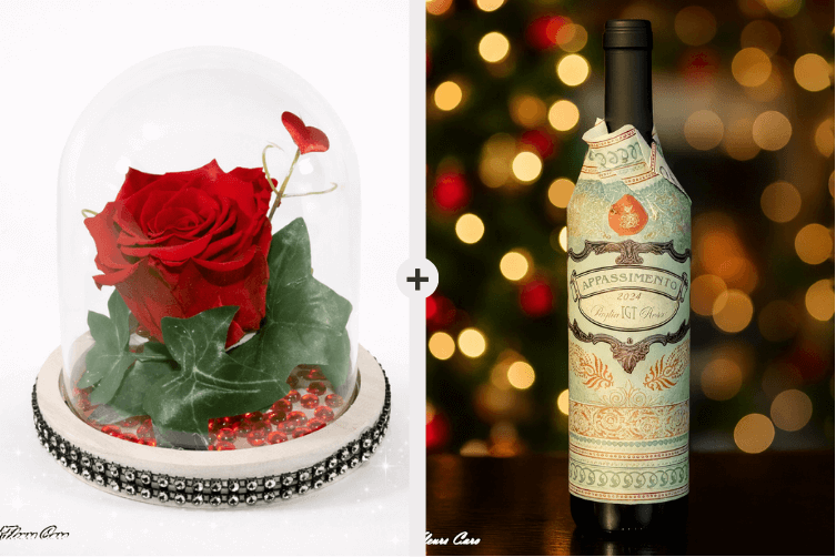 Coffret Plaisir - Rose Éternelle Prosecco/Vin Italien