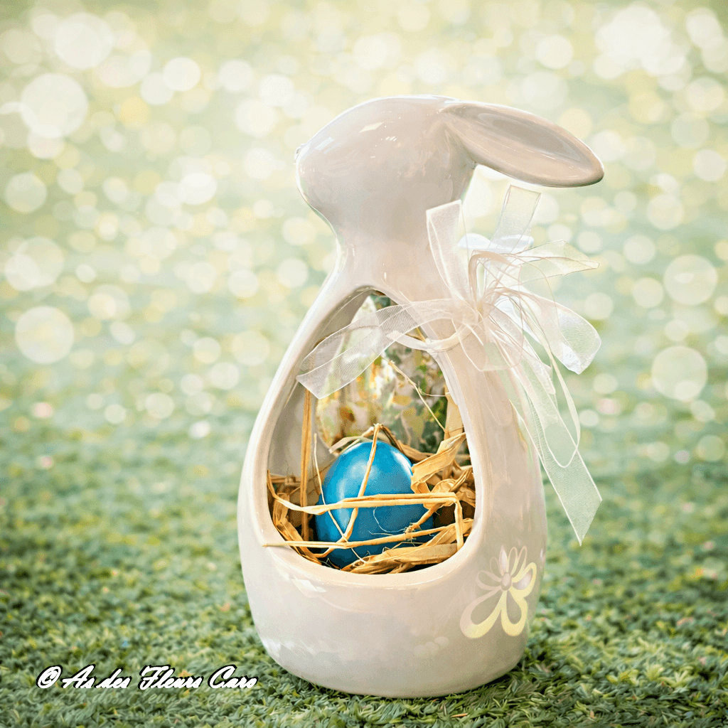 Lapin Céramique Oeuf